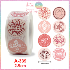 [HOTIS] Sticker Thank You Bigsize, Nhãn dán cám ơn Cỡ lớn 3.8cm/ 5cm - 500 miếng