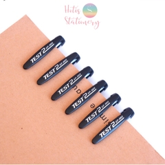 [HOTIS] Bút gel vỏ màu lì viết êm không lem sử dụng hàng ngày - Đầu bút 0.5mm/ 0.38mm - Xanh/ Đen/ Đỏ