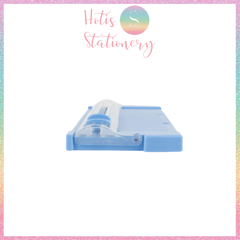 [HOTIS] 10 MÀU - Bàn Cắt Giấy Mini A5 Có Thước Gấp – Dụng Cụ Handmade, DIY Chính Xác & Tiện Lợi