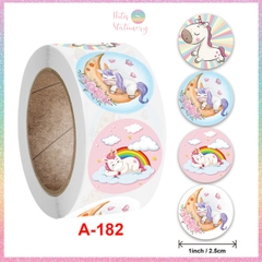 [HOTIS] Sticker Cuộn 500 Nhãn Dán Khen Thưởng Học Sinh - Tạo Động Lực, Kích Thích Học Tập, Phù Hợp Giáo Viên & Phụ Huynh