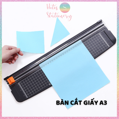 Bàn cắt giấy A3 cỡ lớn 45.6x13cm - Màu đen