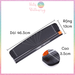 Bàn cắt giấy A3 cỡ lớn 45.6x13cm - Màu đen