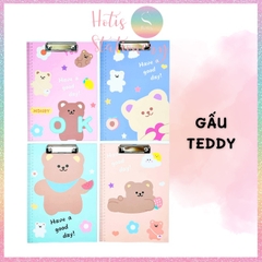 [HOTIS] Bìa kẹp tài liệu A4 hoạt hình, có vạch thước kẻ