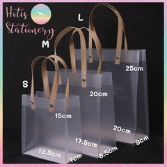 [HOTIS] Túi nhựa trong suốt đựng quà tặng, mỹ phẩm xinh xắn