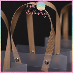 [HOTIS] Túi nhựa trong suốt đựng quà tặng, mỹ phẩm xinh xắn