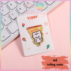 [HOTIS] Bookmark nam châm, thẻ kẹp sách hình thú dễ thương