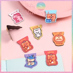 [HOTIS] Bookmark nam châm, thẻ kẹp sách hình thú dễ thương