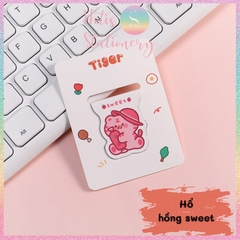 [HOTIS] Bookmark nam châm, thẻ kẹp sách hình thú dễ thương