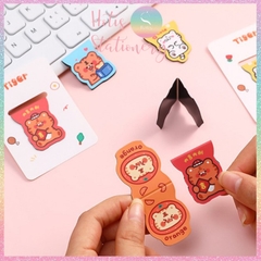 [HOTIS] Bookmark nam châm, thẻ kẹp sách hình thú dễ thương