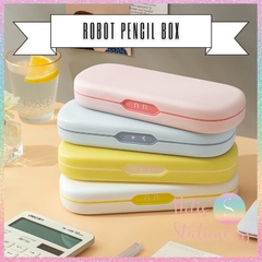 Hộp bút nhựa Hotis Robot Pencil Box thiết kế đơn giản xinh xắn