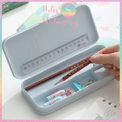 Hộp bút nhựa Hotis Robot Pencil Box thiết kế đơn giản xinh xắn