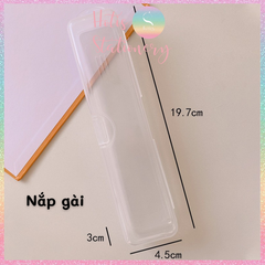 [HOTIS] Hộp đựng đồ đa năng bằng nhựa, đựng bút, sticker, cọ vẽ, cọ trang điểm, bông phấn