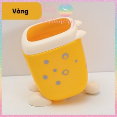 [HOTIS] Ống đựng bút Leopard da báo màu dễ thương trang trí bàn học