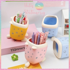 [HOTIS] Ống đựng bút Leopard da báo màu dễ thương trang trí bàn học