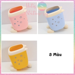 [HOTIS] Ống đựng bút Leopard da báo màu dễ thương trang trí bàn học