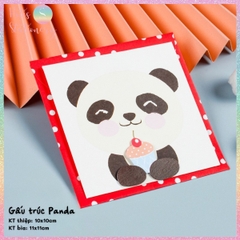 [HOTIS] Thiệp giấy 3D hình thú đáng yêu gấp gọn, kèm bao thư giấy, tặng quà sinh nhật, valentine