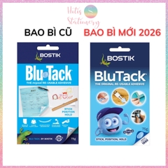 [HOTIS] 1 vỉ Đất sét dán dính Poster Blutack Bostik 75g dính tường mà không cần khoan đục