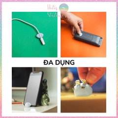 [HOTIS] 1 vỉ Đất sét dán dính Poster Blutack Bostik 75g dính tường mà không cần khoan đục