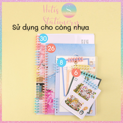 [HOTIS] Dụng cụ đóng mở còng nhựa binder sổ gáy còng nhựa thao tác nhanh chóng