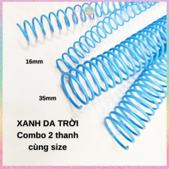 [HOTIS] Combo 2 thanh còng lò xo KW-TriO gáy lò xo 16mm, 35mm làm sổ còng A5, B5, A4