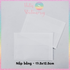 [HOTIS] Set 10 cái Bìa thư giấy can trong suốt đựng thư, thiệp cưới, card, voucher