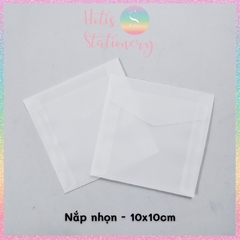 [HOTIS] Set 10 cái Bìa thư giấy can trong suốt đựng thư, thiệp cưới, card, voucher