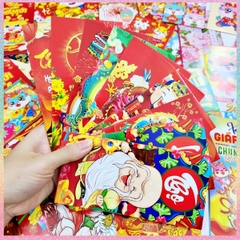 [HOTIS] [Mix mẫu] Set 10 Bao lì xì Rồng Giáp Thìn 2024