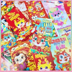 [HOTIS] [Mix mẫu] Set 10 Bao lì xì Rồng Giáp Thìn 2024