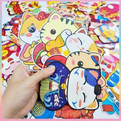 [HOTIS] [Mix mẫu] Set 10 Bao lì xì Rồng Chibi dạ quang Giáp Thìn 2024