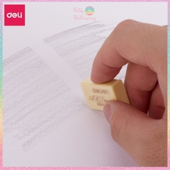 [HOTIS] Gôm tẩy bút chì 4B DELI tẩy sạch sẽ, ít vụn, không mòn giấy