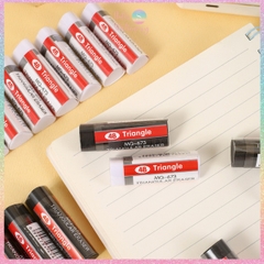 [HOTIS] Gôm tẩy chì tam giác 4B tẩy chì trắng đen ít vụn phù hợp học sinh sinh viên