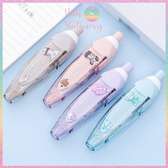 [HOTIS] Bút xóa giấy dạng bấm Correction Tape, vỏ màu pastel dịu dàng, có thể thay lõi
