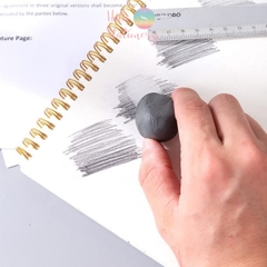 [HOTIS] Gôm tẩy đất sét mỹ thuật cao cấp Deli Nuevo phù hợp vẽ chì phác thảo có thể nhào nặn không vụn tẩy