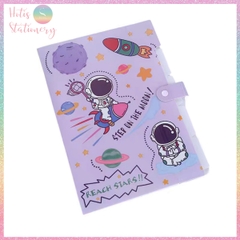 [HOTIS] 18 màu - File đựng tài liệu A4 - 5 ngăn phân trang - File lưu trữ tài liệu, giấy tờ, hồ sơ