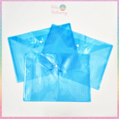 [HOTIS] Bìa nút đựng tài liệu A4 in màu họa tiết hoạt hình, sọc trơn - Nhiều mẫu