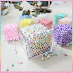 [HOTIS] 1KG Hạt size trung 4-6mm - Hạt xốp màu macaron trang trí hộp quà tặng, xốp lót hộp, xốp phủ bóc quà