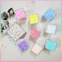 [HOTIS] 1KG Hạt size trung 4-6mm - Hạt xốp màu macaron trang trí hộp quà tặng, xốp lót hộp, xốp phủ bóc quà