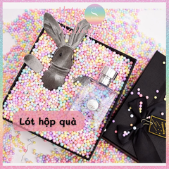 [HOTIS] Hạt xốp màu macaron trang trí hộp quà tặng, xốp lót hộp, xốp phủ bóc quà