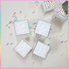 [HOTIS] 1KG Hạt size trung 4-6mm - Hạt xốp màu macaron trang trí hộp quà tặng, xốp lót hộp, xốp phủ bóc quà