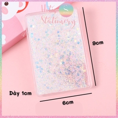 [HOTIS] Khung kim tuyến cát chảy DIY để bàn hoặc móc chìa khóa, balo xinh xắn