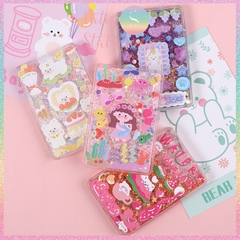 [HOTIS] Khung kim tuyến cát chảy DIY để bàn hoặc móc chìa khóa, balo xinh xắn