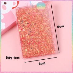 [HOTIS] Khung kim tuyến cát chảy DIY để bàn hoặc móc chìa khóa, balo xinh xắn