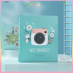 [HOTIS] Album đựng 200 ảnh 12x16cm có kèm hộp đựng cao cấp - KT 22x25.5x5.5cm