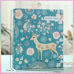 [HOTIS] Album đựng 200 ảnh 12x16cm có kèm hộp đựng cao cấp - KT 22x25.5x5.5cm
