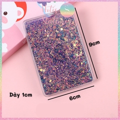 [HOTIS] Khung kim tuyến cát chảy DIY để bàn hoặc móc chìa khóa, balo xinh xắn