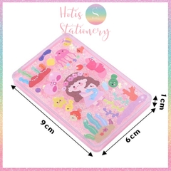 [HOTIS] Khung kim tuyến cát chảy DIY để bàn hoặc móc chìa khóa, balo xinh xắn