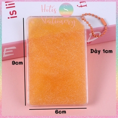 [HOTIS] Khung kim tuyến cát chảy DIY để bàn hoặc móc chìa khóa, balo xinh xắn