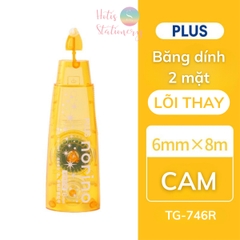 [HOTIS] Băng dính 2 mặt dạng bút xóa kéo trang trí sổ handmade DIY