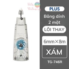 [HOTIS] Băng dính 2 mặt dạng bút xóa kéo trang trí sổ handmade DIY