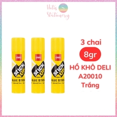 [HOTIS] Hồ khô 8g/ 15g/ 36g Deli Glue Stick 3 màu chai lớn tiết kiệm hơn